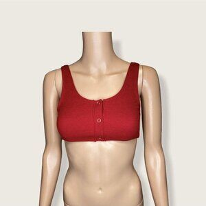 TWIIN Bliss Henley Crop Swim Top NWT